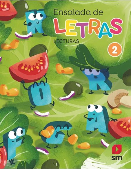 Lecturas: Ensalada De Letras. 2 Primaria. Más Savia